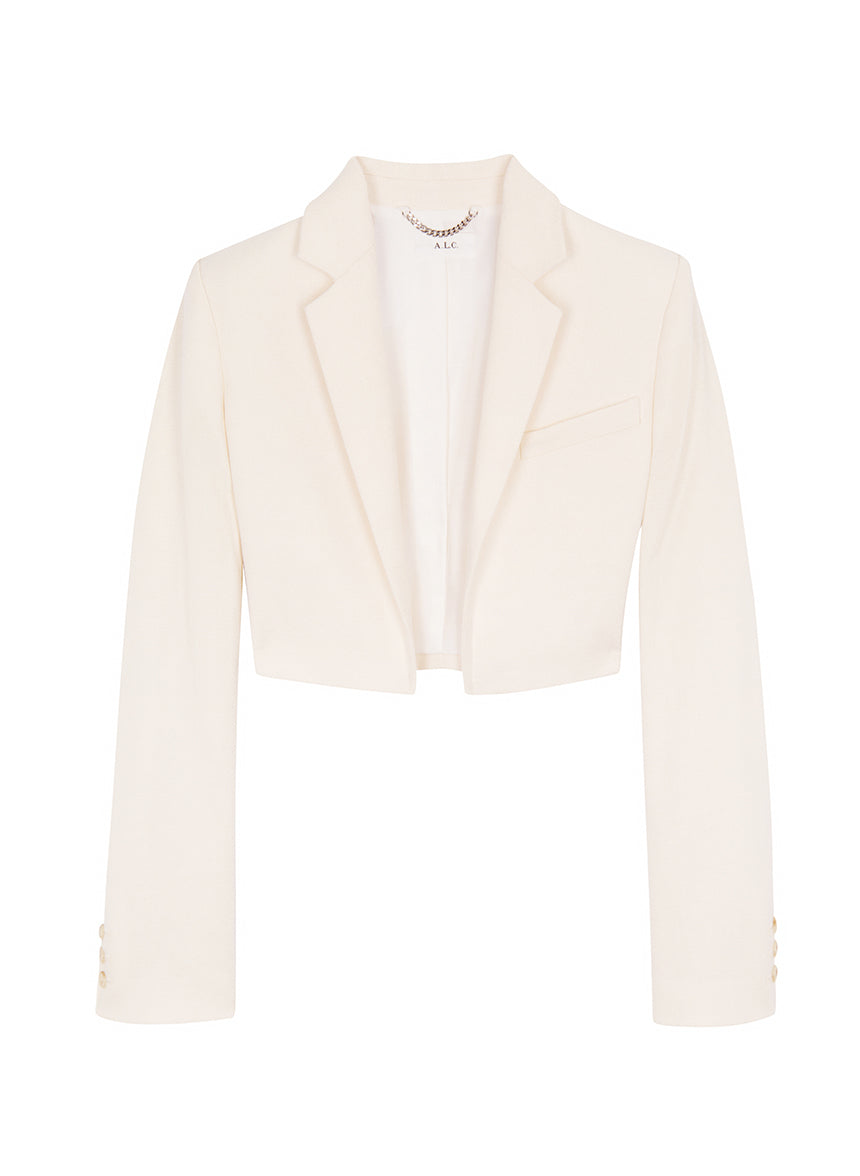 Andy Cropped Linen Jacket